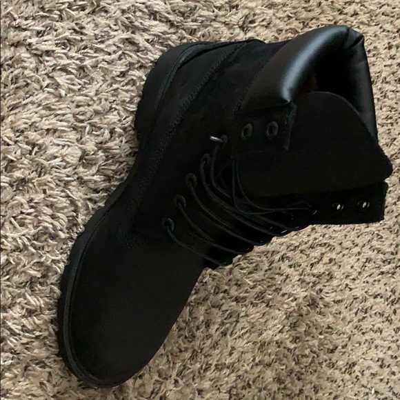 Black Waterproof Timberlands main image 7